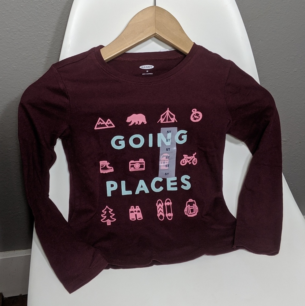🆕 Old Navy going places long sleeve shirt